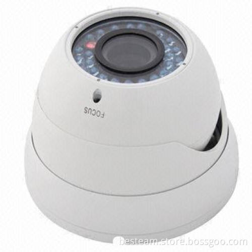 CCTV Camera with 2.8-12mm Varifocal Lens, 48-piece of IR LEDs